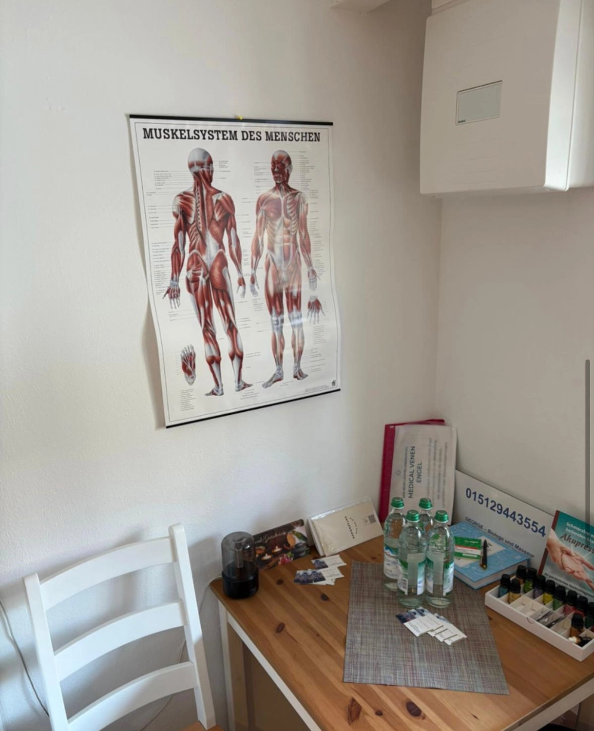 George Bucur Massagestudioraum